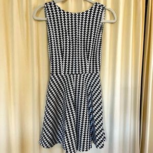 American Apparel houndstooth mini dress
